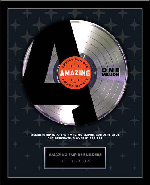 ART RECORD - 18" x 22" Framed 12" Platinum Record - Deluxe Framed Rockstar Award