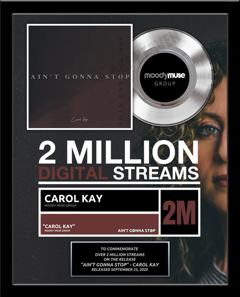 FIRST ALBUM RELEASE Platinum Record Award - Great Gift for your Artist! Platinum 7" Record Gift Award - 18" x 22" Framed