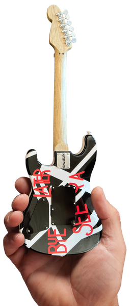 Eddie Van Halen EVH “Circles” Mini Guitar Replica Collectible - Officially Licensed
