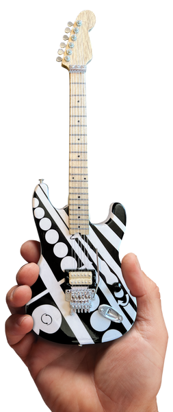 Eddie Van Halen EVH “Circles” Mini Guitar Replica Collectible - Officially Licensed