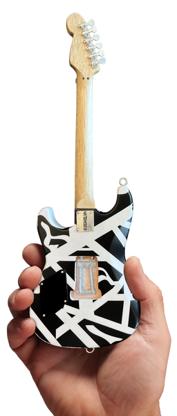 Eddie Van Halen EVH “Shapes” Mini Guitar Replica Collectible - Officially Licensed