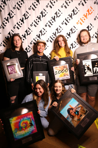 CUSTOM ARTIST & EMPLOYEE Platinum Record Awards - 18" x 22" Framed - 12" Gold or Platinum Records