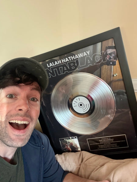 ARTIST & BAND Platinum Record Album Tribute - 18" x 22" Framed - 12" Metalized Platinum Record