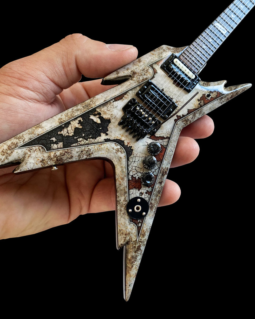 Dean Dimebag Rust Razorback Mini Guitar - Officially Licensed