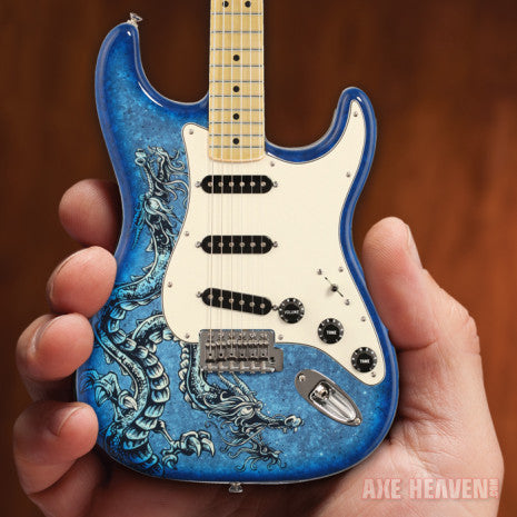 Officially Licensed David Lozeau "The Dragon" Mini Fender™ Strat™ Guitar Model