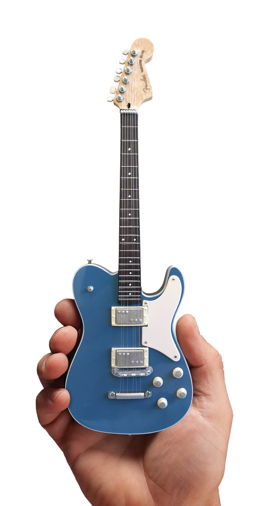 LIMITED 1 of 150 - *Licensed  Fender™Parallel Universe Troublemaker Tele Blue Mini Guitar Model
