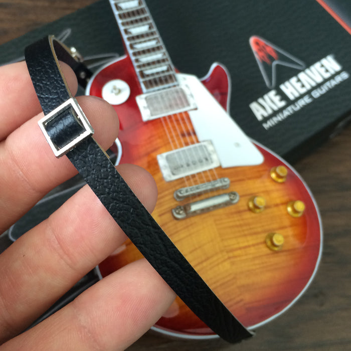 AXE HEAVEN® Mini Guitar Strap – Classic Black