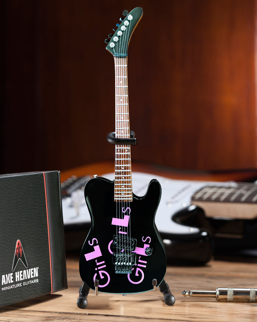 Mick's Signature Mick Mars Girls, Girls, Girls - Black - Mini Guitar
