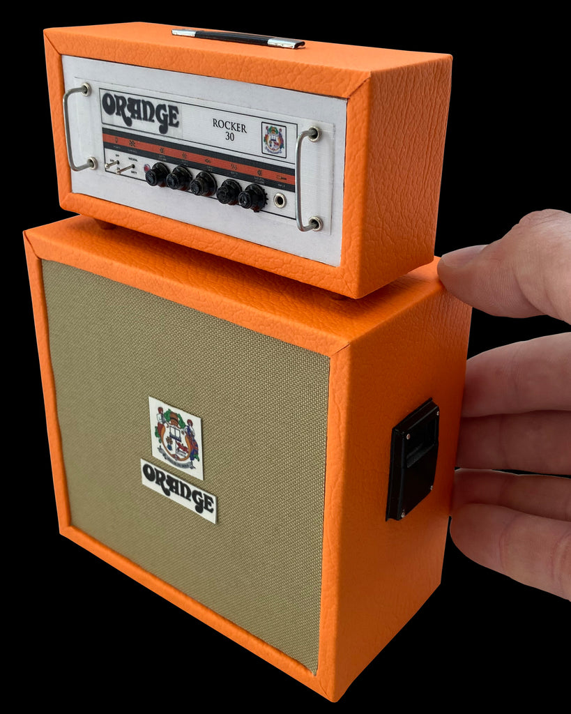 Miniature Orange ROCKER 30 Stack Amp Model