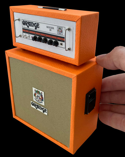 Miniature Orange ROCKER 30 Stack Amp Model