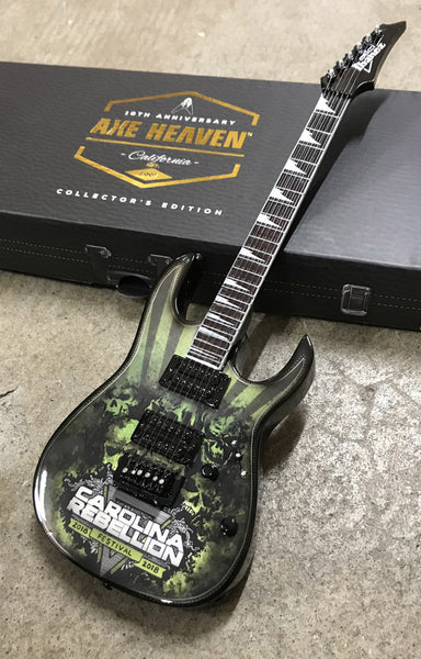 Carolina Rebellion Festival 2018 Limited-Edition RonzWorld Mini Guitar Replica