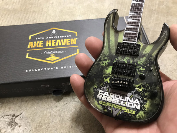 Carolina Rebellion Festival 2018 Limited-Edition RonzWorld Mini Guitar Replica