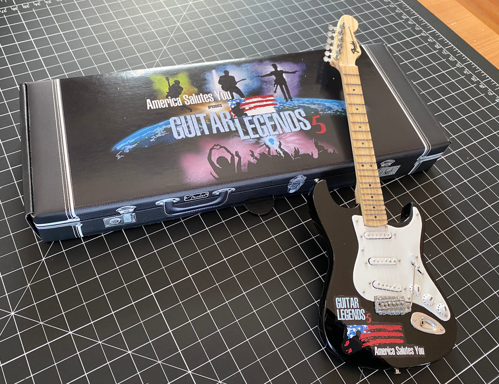 Guitar Legends 2020 Fender™ Strat™ Mini Guitar with Custom Gift Box