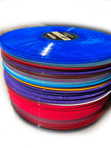 Real Blank COLORED Record 33 1/3 Vinyl LP - We have a variety of colors IN STOCK!