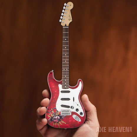 Officially Licensed David Lozeau "Sacred Heart" Mini Fender™ Strat™ Guitar Model