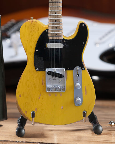 LIMITED 1 of 50 - 1953 Roy Buchanan Fender™ Tele™ "Nancy" Mini Guitar Model Replica