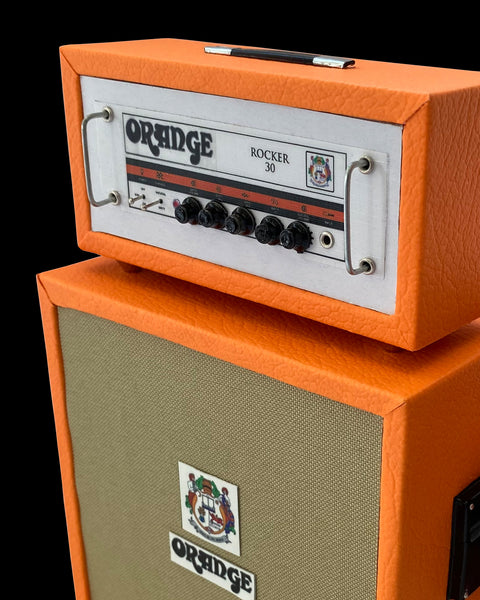 Miniature Orange ROCKER 30 Stack Amp Model