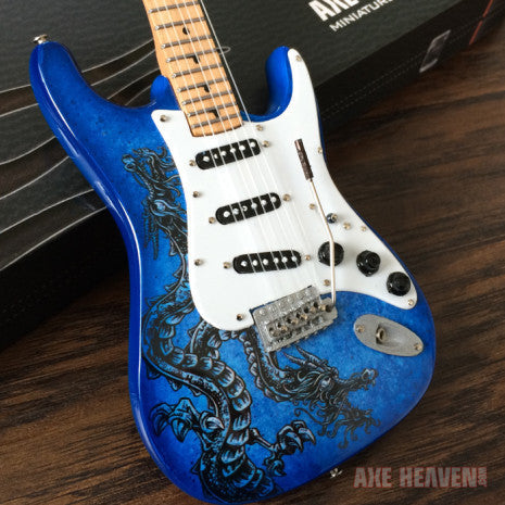 Officially Licensed David Lozeau "The Dragon" Mini Fender™ Strat™ Guitar Model