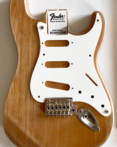 Miniature Guitar MODEL KIT - Fender™ Stratocaster™ - BUILD YOUR OWN - Officially Licensed