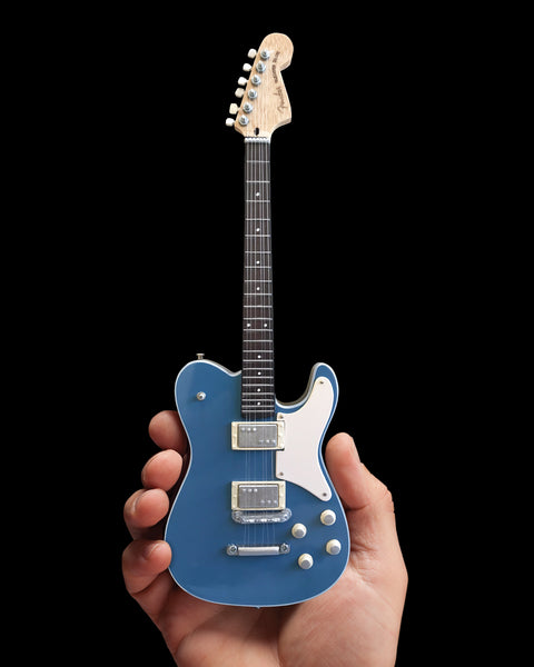 LIMITED 1 of 150 - *Licensed  Fender™Parallel Universe Troublemaker Tele Blue Mini Guitar Model