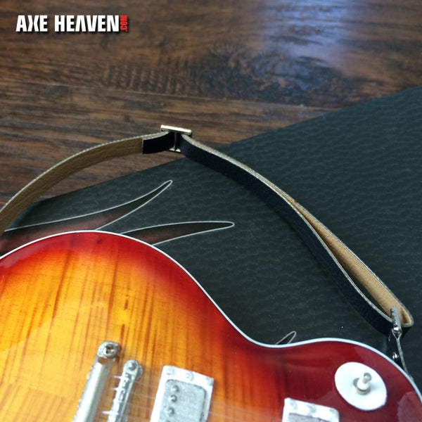 AXE HEAVEN® Mini Guitar Strap – Classic Black