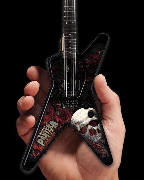 Dean Dimebag Pantera Far Beyond Bootleg Graphic ML Miniature Guitar Model - ARTIST PROOF EDITION