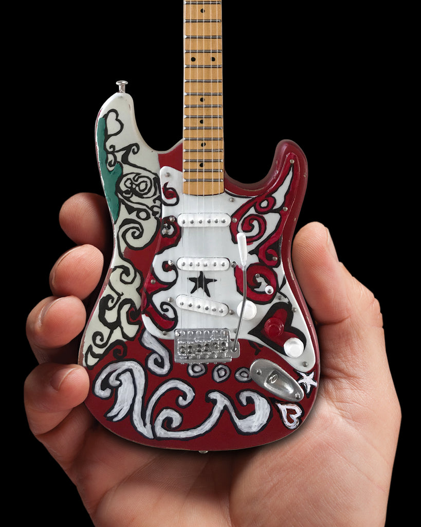 Officially Licensed Jimi Hendrix Mini Fender™ Strat™ Saville Guitar Model
