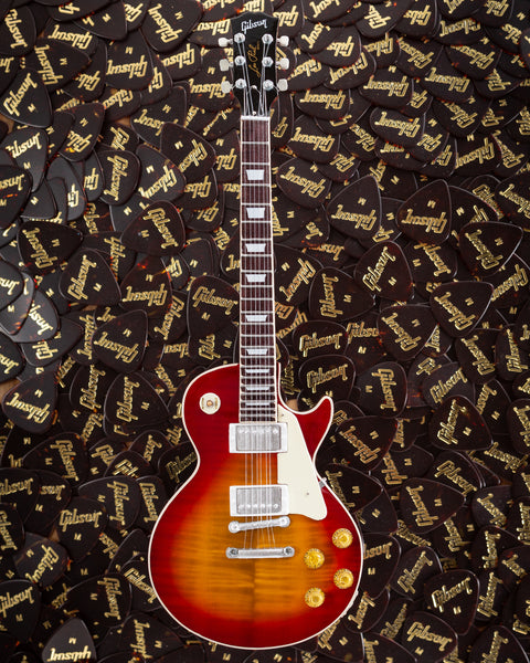 Gibson 1959 Les Paul Standard Cherry Sunburst 1:4 Scale Mini Guitar Model