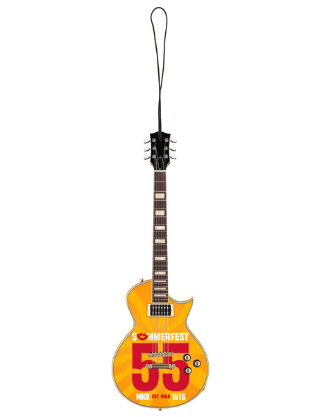 CUSTOM Promotional Miniature 6" Guitar Ornament - LOT OF 100 - Handcrafted