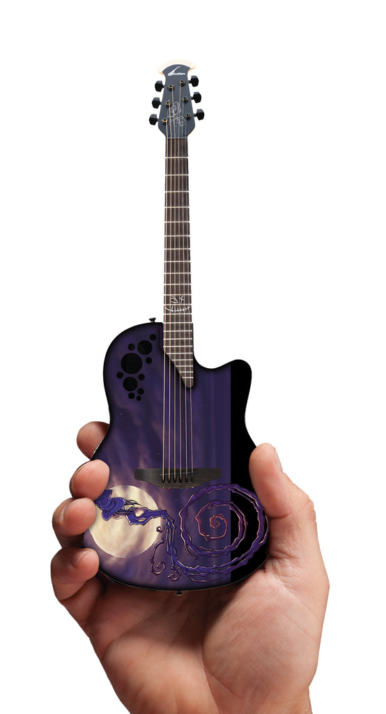 Ashbaland 2009 DJ Ashba Ovation Demented Series Mini Guitar Replica Collectible