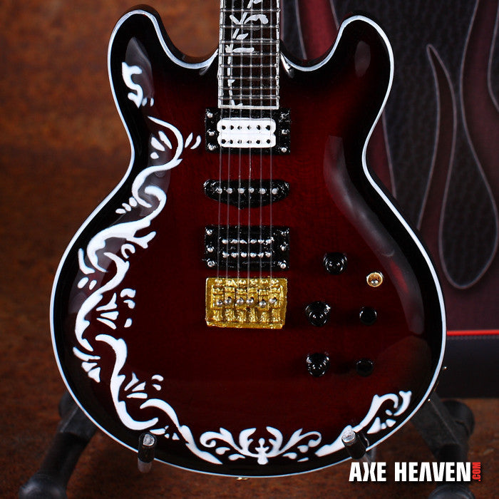 Bob Weir Signature “Cowboy Fancy” Miniature Guitar Replica Collectible