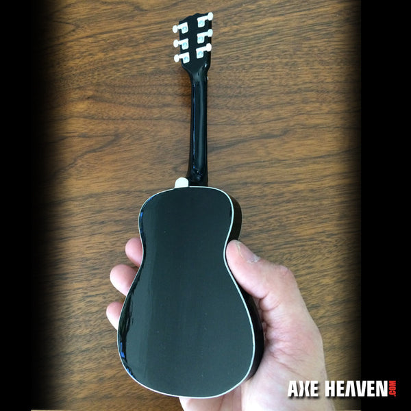 Elvis Presley Gold Signature Black Acoustic Mini Guitar