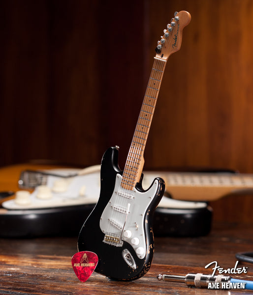 Eric Clapton Blackie Vintage Fender™ Strat™ Miniature Guitar Replica - Officially Licensed