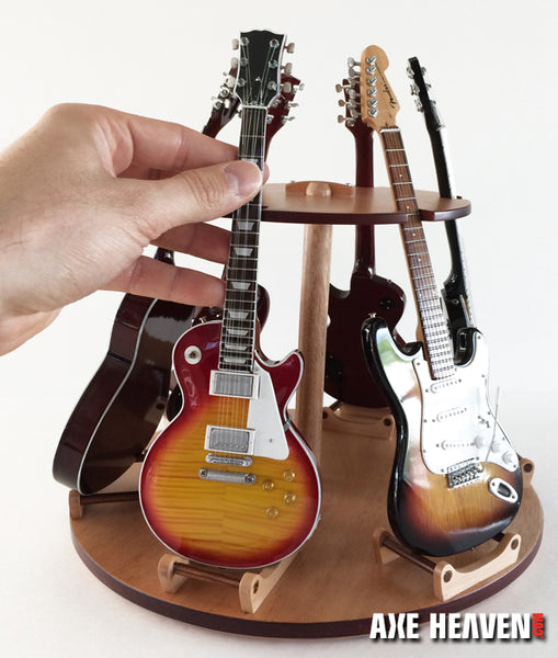 AXE HEAVEN Miniature Multi-Guitar Display Stand – Holds 6 Mini Guitars