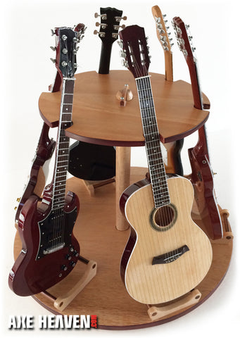 AXE HEAVEN Miniature Multi-Guitar Display Stand – Holds 6 Mini Guitars