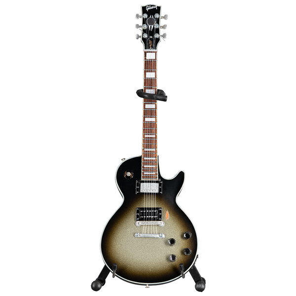 2021 Signed Adam Jones Gibson Silverburst Les Paul 1:4 Scale Mini Guitar Model