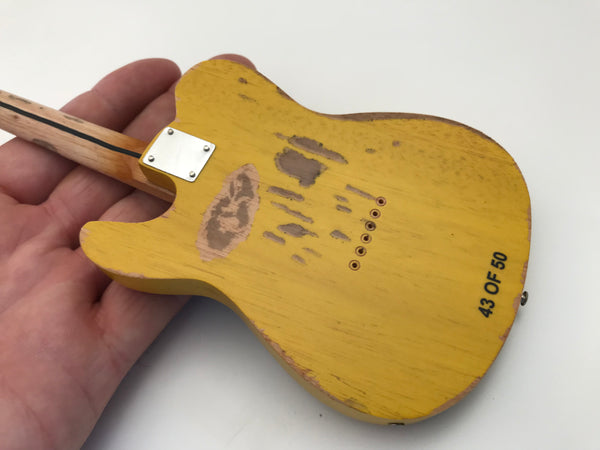 LIMITED 1 of 50 - 1953 Roy Buchanan Fender™ Tele™ "Nancy" Mini Guitar Model Replica