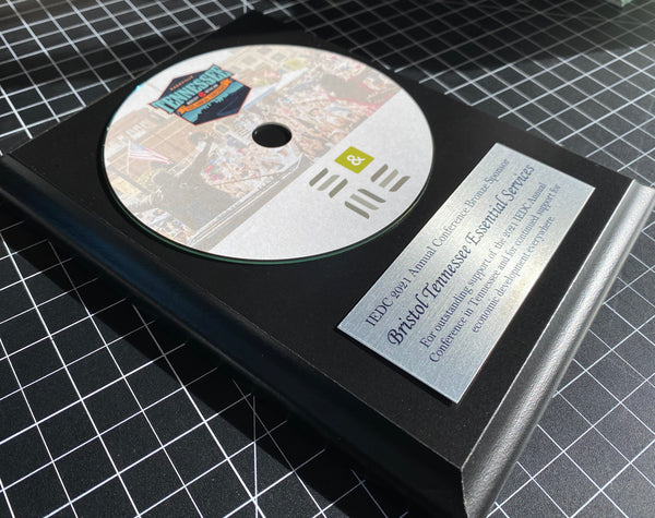 6" x 8" CD Award Plaque Rockstar Award