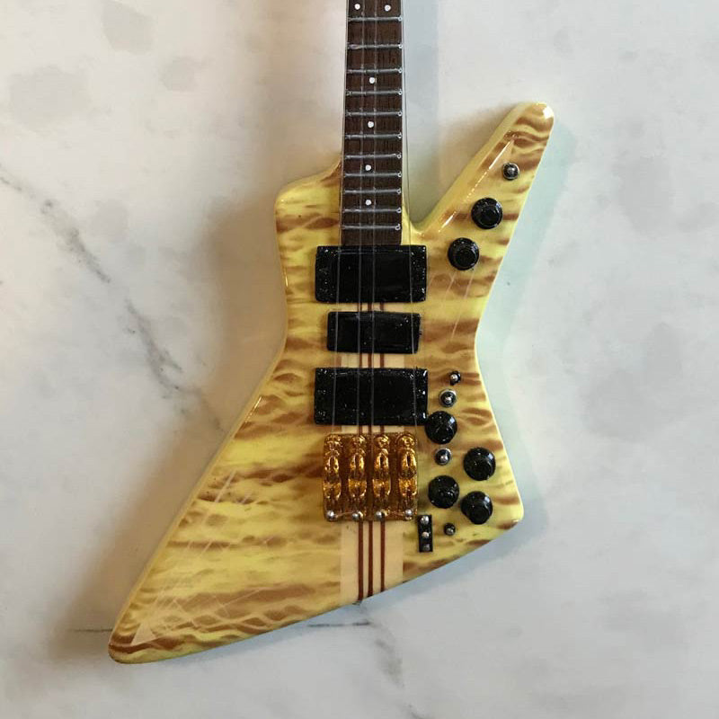 John Entwistle Alembic Mini Bass Guitar Replica Collectible