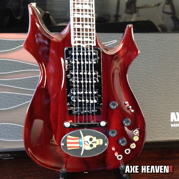 Jerry Garcia™ Top Hat Tribute Mini Guitar Replica - OFFICIALLY LICENSED