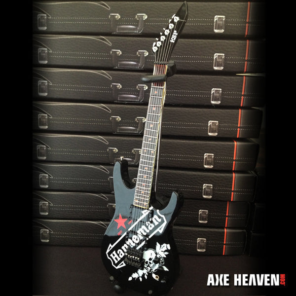 Jeff Hanneman Red Star SEIT Tribute Mini Guitar Replica Collectible