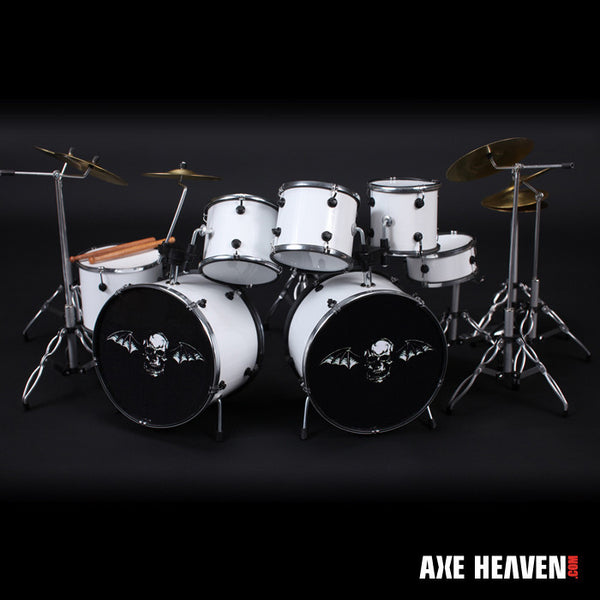 Jimmy "The Rev" Sullivan Miniature Replica Drum Set Collectible