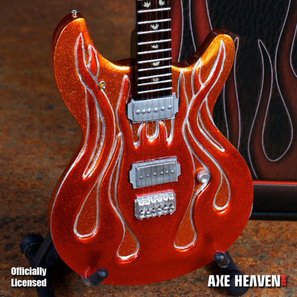 Officially Licensed Stephen McSwain Flame Mini Guitar Replica – McSwain Guitars