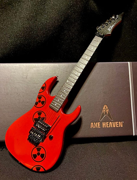 Bruce Kulick B.C. RICH® Radioactive Mini Guitar Replica Collectible