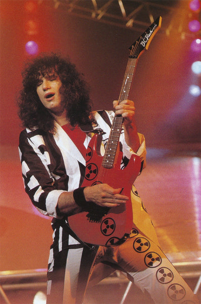 Bruce Kulick B.C. RICH® Radioactive Mini Guitar Replica Collectible