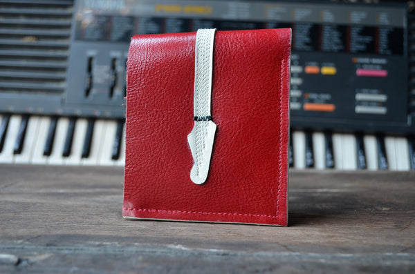 Signature Buddy Guy Polka Dot Guitar Wallet - Handmade - Genuine Leather