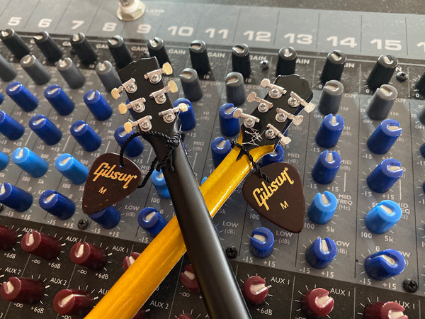 Jared James Nichols 2021 Miniature Guitar Models - Set of Two (2) Gibson™ Les Paul™ Replica Collectibles