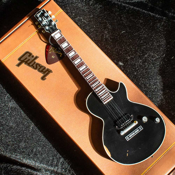 Jared James Nichols Signed Old Glory Gibson™ Les Paul™ Mini Guitar Replica Collectible