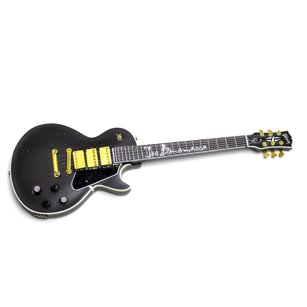 Joe Bonamassa Signature "1958 Gibson Les Paul Custom" Miniature Guitar Replica Collectible