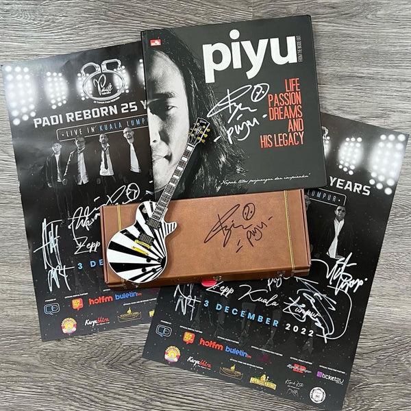 PIYU Les Paul Custom Gibson Mini Guitar Replica Collectible